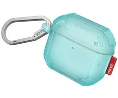 Dėklas Skinarma Mecha CE skirtas AirPods 4 turquoise
