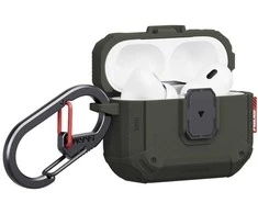 Dėklas Skinarma Mecha LE do AirPods Pro 3 forest
