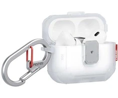 Dėklas Skinarma Mecha LE do AirPods Pro 3 permatomas