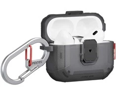 Dėklas Skinarma Mecha LE do AirPods Pro 3 dymny