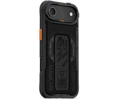Skinarma Phantom dėklas skirtas Apple iPhone Air Magnetic Charging + Grip Stand juodos spalvos