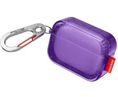 Dėklas Skinarma Saido to AirPods Pro 2 violetinės spalvos