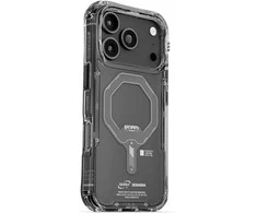 Skinarma Saido dėklas Apple iPhone 17 Pro Magnetic Charging Graphite