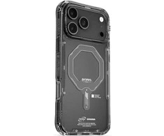 Skinarma Saido dėklas Apple iPhone 17 Pro Max Magnetic Charging Graphite