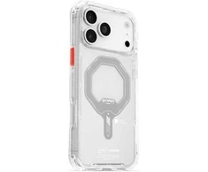 Skinarma Saido dėklas Apple iPhone 17 Pro Max Magnetic Charging skaidrus