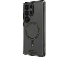 Dėklas Skinarma Saido MagSafe skirtas Samsung Galaxy S25 Ultra juodos spalvos