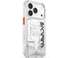 Skinarma Sonix dėklas skirtas Apple iPhone 17 Pro Magnetic Charging skaidrus