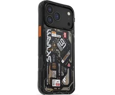 Skinarma Spectra dėklas skirtas Apple iPhone 17 Pro Max Magnetic Charging juodos spalvos