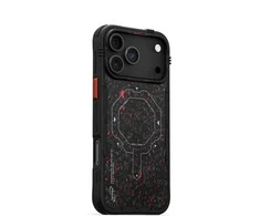 Skinarma Vektor dėklas skirtas Apple iPhone 17 Pro Max Magnetic Charging juodos spalvos