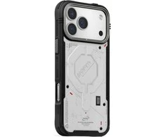 Dėklas Skinarma Vigor MagSafe do iPhone 17 Pro Max šviesiai pilkas
