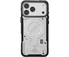 Dėklas Skinarma Vigor MagSafe do iPhone 17 Pro Max šviesiai pilkas