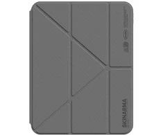 Dėklas Skinarma Zeta skirtas Apple iPad 11" A16 (2025) / iPad 10.9" 10 gen. (2022) pilkos spalvos