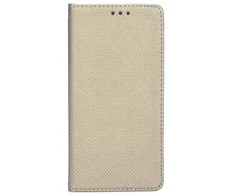 Dėklas Smart Magnet book Samsung Galaxy A13 4G A135 aukso spalvos