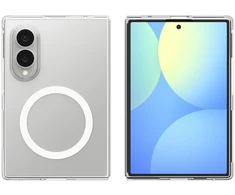 Dėklas SPIGEN AIRSKIN MAGSAFE GALAXY Z FOLD 8 SKAIDRUS/Baltas