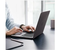 SPIGEN AIRSKIN MACBOOK AIR 13 M2-M5 2023-2026 FROST Juodas