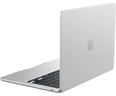 Dėklas Spigen AirSkin na MacBook Air 13" 2023/ 2024 / 2025 / 2026 - skaidrus