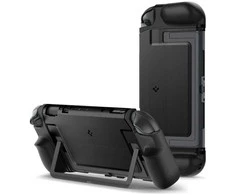 Dėklas Spigen Dual Grip na Nintendo Switch 2 - juoda