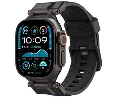 „Spigen DuraPro Armor“ dirželis, skirtas „Apple Watch 44 / 45 / 46 / 49 mm“ – tamsiai mėlynas Mėlyna