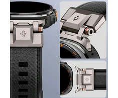 SPIGEN DURAPRO ARMOR DIRŽELIS SAMSUNG GALAXY WATCH ULTRA 1 / 2 2024-2026 (47 MM) Juodas