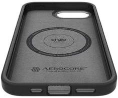 Spigen Enzo Aramid MagSafe Apple iPhone SE 4 (2025) – dėklas telefonui juodos spalvos