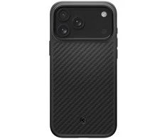 Dėklas Spigen Enzo Aramid "T" MagSafe case for iPhone 17 Pro - juodas
