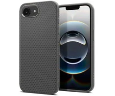 Dėklas Spigen Liquid Air Case for iPhone 16e / 17e - Gray