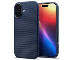 „Spigen Liquid Air“ dėklas, skirtas „iPhone 17“ - Mėlyna