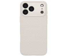Dėklas „Spigen Liquid Air“, natūralus titanas – „iPhone 17 Pro Max“