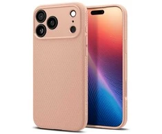 Dėklas Spigen Liquid Air Case for iPhone 17 Pro Max - Titanium Rožinė