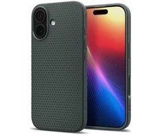 SPIGEN dėklas LIQUID AIR iPhone 17 abbys žalias