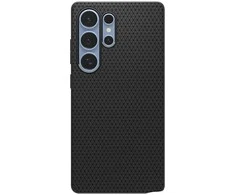 Spigen Liquid Air Samsung Galaxy S25 Ultra – dėklas telefonui juodos spalvos