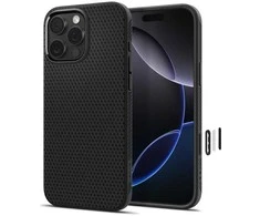 „Spigen Liquid Air „T“ MagSafe“ dėklas, skirtas „iPhone 16 Pro Max“ – matinis juodas