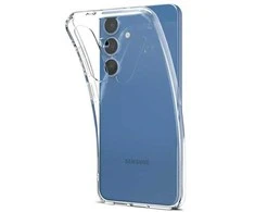 Spigen skystųjų kristalų dėklas „Samsung Galaxy S25 Ultra“ – skaidrus