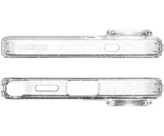 „Spigen“ skystųjų kristalų blizgučių dėklas, skirtas „Samsung Galaxy S26 Ultra“ – blizgus ir skaidrus