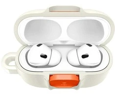 Dėklas Spigen Nano Pop Case for AirPods Pro 3 - rusvai gelsvas