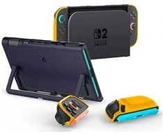 „Spigen Nano Pop“, mėlynių ir tamsiai mėlynas – „Nintendo Switch 2“