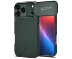 Dėklas Spigen Optik Armor MagSafe, abyss žalias - iPhone 17 Pro Max