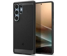 Spigen Rugged Armor Mag Samsung Galaxy S25 Ultra – dėklas telefonui juodos spalvos