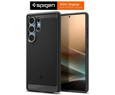 Spigen Rugged Armor Mag Samsung Galaxy S25 Ultra – dėklas telefonui juodos spalvos