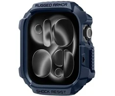 Dėklas Spigen Rugged Armor 2, navy mėlynas - Apple Watch 11 42mm