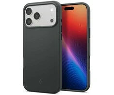 Dėklas Spigen Silicone Fit MagSafe, abyss žalias - iPhone 17 Pro Max
