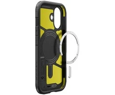 Spigen Tough Armor "T" MagSafe dėklas skirtas Apple iPhone 17 – juodos spalvos