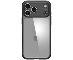 Dėklas Spigen Ultra Hybrid, matte juodas - iPhone 17 Pro