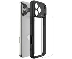 Dėklas Spigen Ultra Hybrid, matte juodas - iPhone 17 Pro Max
