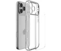 Dėklas „Spigen Ultra Hybrid“, krištolo skaidrumo – „iPhone 17 Pro Max“
