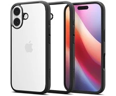 Dėklas Spigen Ultra Hybrid, matte juodas - iPhone 17