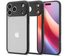 Dėklas Spigen Ultra Hybrid, matte juodas - iPhone 17 Pro Max