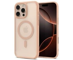 Dėklas Spigen Ultra Hybrid ”T” Mag Magsafe iPhone 16 Pro rožinė