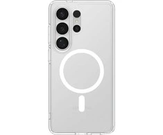 Spigen Ultra Hybrid Mag MagSafe dėklas skirtas Samsung Galaxy S26 Ultra – Clear and Baltas