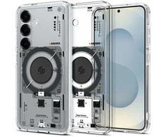 Spigen Ultra Hybrid Mag Dėklas skirtas Samsung Galaxy S25 Neo One – skaidrus